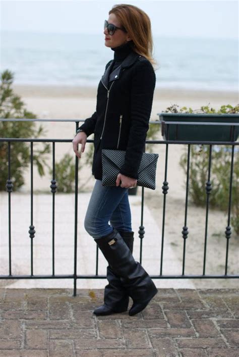 Brave enough to wear: Givenchy look alike boots.